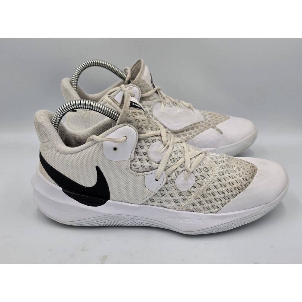 Nike Zoom Hyperspeed Court Volleyball Shoes White Black CI2964-100 Womens 6.5
